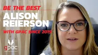 #BeTheBest | Alison Reierson: Craft first, industry second | gpac