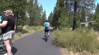 Riding the Bike Trails in Sunriver