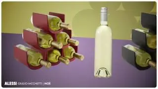 No&egrave; Bottle Holder - Designed by Giulio Iacchetti