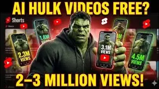 HOW TO MAKE HULK AI VIDEOS FOR FREE|| HULK AI VIDEO KESE BANAYE TUTORIAL| 3MIN MEI VIDEO BANANA SIKH