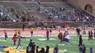4 1 17 QU Women's Outdoor 1600 SMR Colonial Relays
