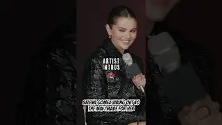 Selena Gomez vibing out to the mix I made when she stopped by The Cruz Show. @selenagomez