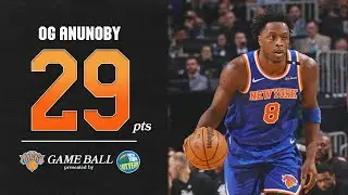 OG Anunoby drops 29 PTS as the New York Knicks beat the Boston Celtics in Game 1 | 2025 NBA Playoffs