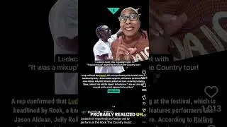 Ludacris&rsquo; team claims &ldquo;crossed lines&rdquo; in Rock the Country backlash #ludacris #maga #kidrock #trump