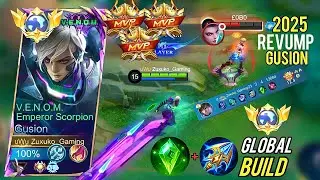 2025 GUSION META 🔥 &mdash; EVERY HIT DEALS INSANE DAMAGE! GUSION TRUE DAMAGE BUILD | ZUXUKOGMAING