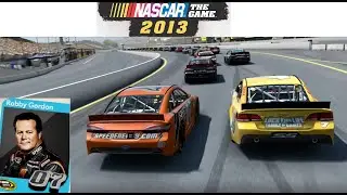 Robby Gordon WINS at Sonoma Raceway - Nascar The Game 2013 - CHAMPION Difficulty