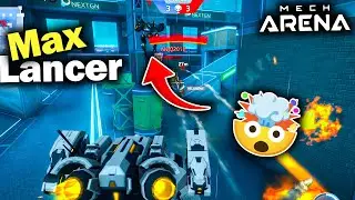 OMG 😱 when you don't have lacewing just max your lancer ⚡⚡|| Mech Arena PC Gameplay