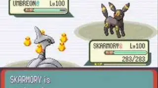 Pokemon Emerald - Battle vs Arena Tycoon Greta (Silver)
