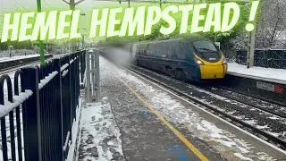 *Class 70* Trains in the Snow at Hemel Hempstead (12/12/22)