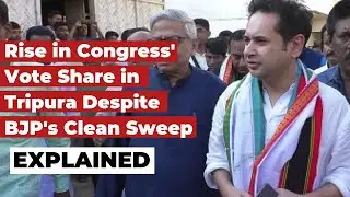 What Explains The Rise in Congress' Vote Share in Tripura Despite BJP's Clean Sweep?