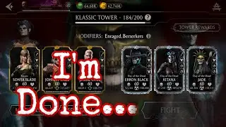 Fatal Klassic Tower Battle 184 Done 🥳 MK Mobile