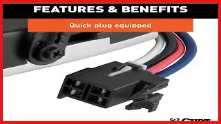 CURT Discovery Electric Trailer Brake Controller For Smooth And Confident Towing