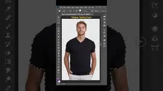 How to Change Black T-Shirt Color in Photoshop | Quick & Easy Tutorial