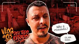🏠 #VLOG III - A CASA CAIU PARA O TAATA ANDERSON - Evolução das Obras bora 🤘🏻🤘🏻