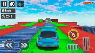 Mega Ramp Car Racing - Ramp Stunt Car Games #2 - Android Gameplay
