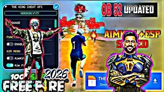 OB52 UPDATE MOD MENU | OB52 FF HACK | FREE FIRE MOD MENU | GRINGO XP HACK | FF HACK
