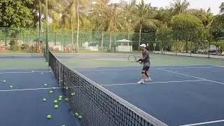 20230506 Volley, Smash & poach combination