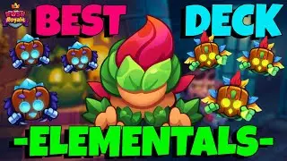 The BEST DECK For F2P ELEMENTALS! - My Top Deck - Rush Royale