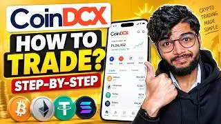CoinDCX Trading Step-By-Step Tutorial for beginners | CoinDCX Trading in Hindi |