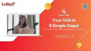 Leiten Smart Visitor Management | Easy 4-Step Visitor Check-In