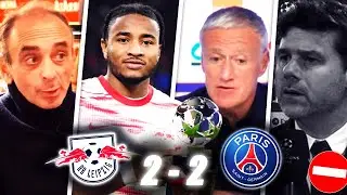 LES &Eacute;NORMES R&Eacute;ACTIONS LEIPZIG 2-2 PSG : WIJNALDUM 2 BUTS, KIMPEMBE FAIT FAUTE ET POCHETTINO STOP !