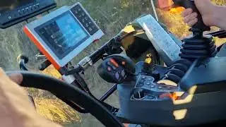 Epareuse AGRIMASTER GOLDEN ZP600 avec KUBOTA M7153 🚜Mise en route LIMAGRI MOREAU 🚜