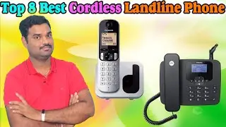 ✅ Top 8 Best Cordless Landline Phone In India 2024 With Price |Wireless Phones Review & Comparison