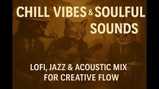 🎷🐾 Rainy Night Lo-Fi Jazz with Chill Animals | Chill Paws Vol. 3