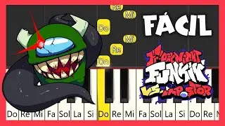 Ejected - Friday Night Funkin' VS Impostor V3 - TUTORIAL PIANO F&Aacute;CIL - CANCI&Oacute;N F&Aacute;CIL PARA PIANO