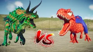 All Big Spider-Man Battle in Jurassic Word - Jurassic World Evolution 2 @GamingBeastWorld #movie