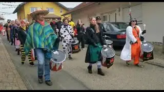 FANFARENZUG OBERMARCHTAL -- Fasnetssonntag Rechtenstein 2020