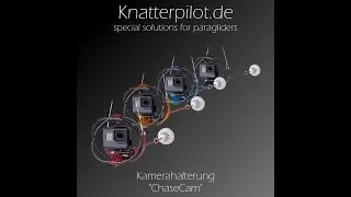 Chase Cam (ChaseCam, Follow Cam) f&uuml;r Gleitschirm (Paraglider) Motorschirm (Powered Paraglider, PPG)