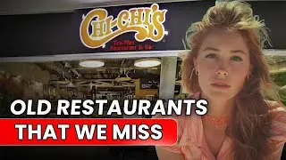 10 Forgotten Restaurants From the 1990s, we want BACK!