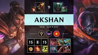 Akshan Support vs Pyke - VN Master Patch 25.17