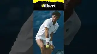 🟡 GILBERT vs CONNORS 🟡 #BradGilbert #USOpen #TennisHistory #ATPClassics #AmericanTennis #HardCourt