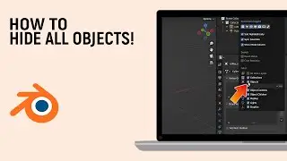 How to Hide all Objects From Layer Window in Blender [easy]