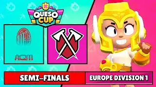 AC MILAN QLASH vs TRIBE GAMING | SEMIFINALES EU1 | QUESOCUP JURASSIC SPLASH EDITION | Brawl Stars