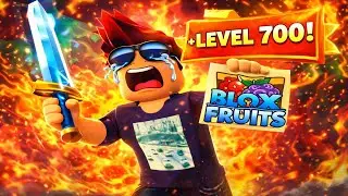 I FINALLY REACHED LEVEL 700 in Blox Fruits! 🔥😭
