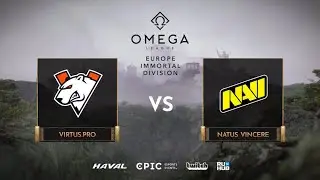 Virtus.pro vs Natus Vincere, OMEGA League: Europe, bo3, game 1 [Maelstorm & Jam]