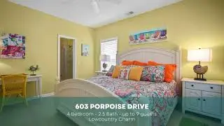Fripp Island Vacation Rental - 603 Porpoise Drive