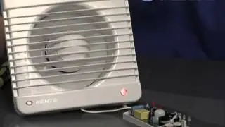 Control unit for axial fan
