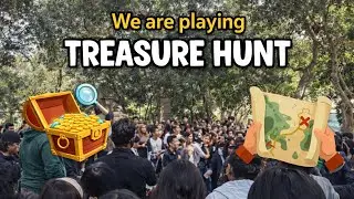College Treasure Hunt 🗺️ | Full Masti, Tasks & Crazy Fun 😍