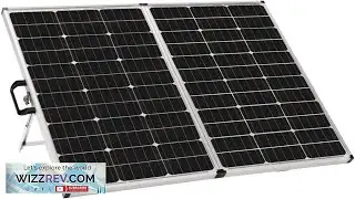 ZAMP SOLAR 140 Watt Folding Kit Review