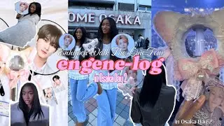 [engene-vlog]: 🎀 WALK THE LINE IN OSAKA JAPAN + chat + birthday trip + solo | 엔진로그 | エンハイプン ♡‌