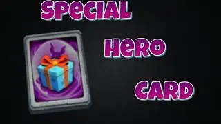 Castle Clash Special Hero Card!