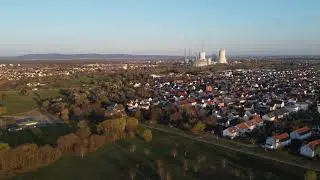 Rundflug von Klein-Auheim mit der DJI Mavic Mini