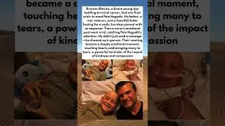 TERMINALLY ILL BOYS WISH GRANTED THANKS TO PETE HEGSETH