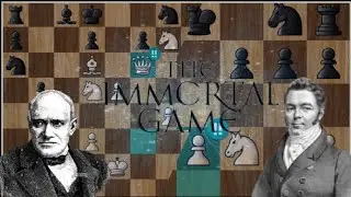 Adolf Anderssen vs Lionel Kieseritzky || The immortal game |
