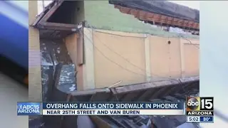 Overhang collapses in Phoenix