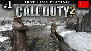 Call of Duty 2 | First time playing #1 | Red Army training & Demolition (No commentary)